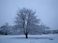 Winterbild der JVA Castrop-Rauxel